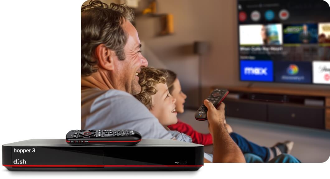 Dish Hopper 3 And Voice Remote Dish hopper 3 and voice remote